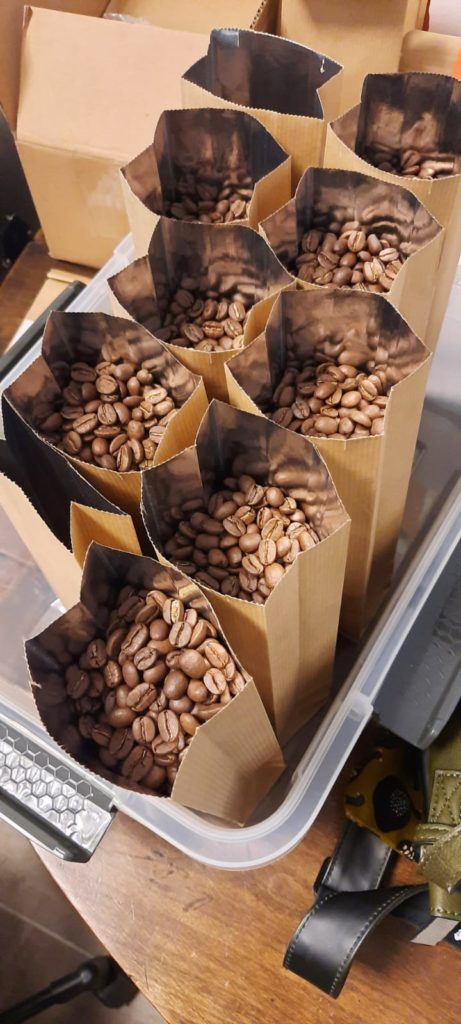 Le café de l'atelier des moulus sur les marchés pour acheter du bon café à Niort