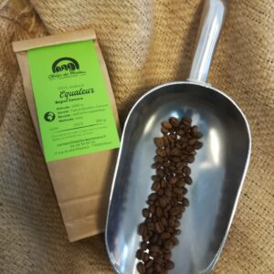 Café d'Équateur - Le corpulentr de l'atelier des moulus