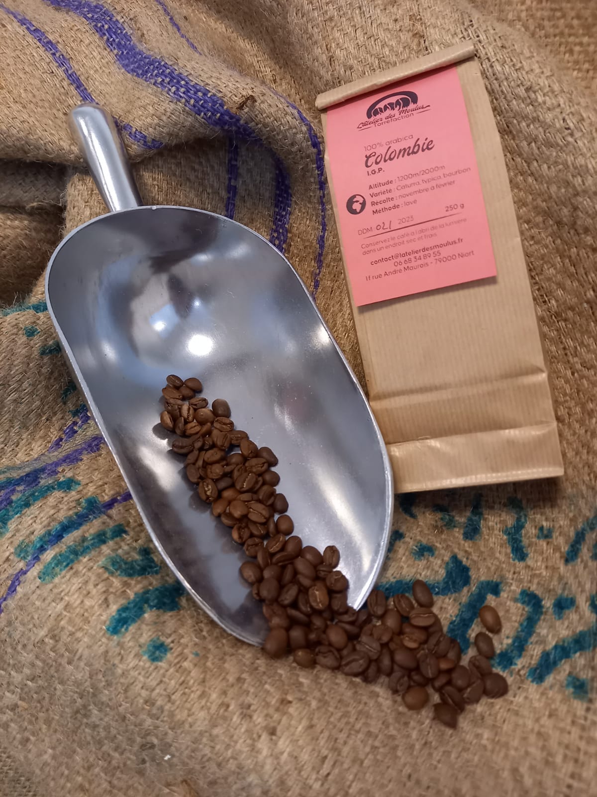 Café de Colombie - Le suave l'atelier des moulus