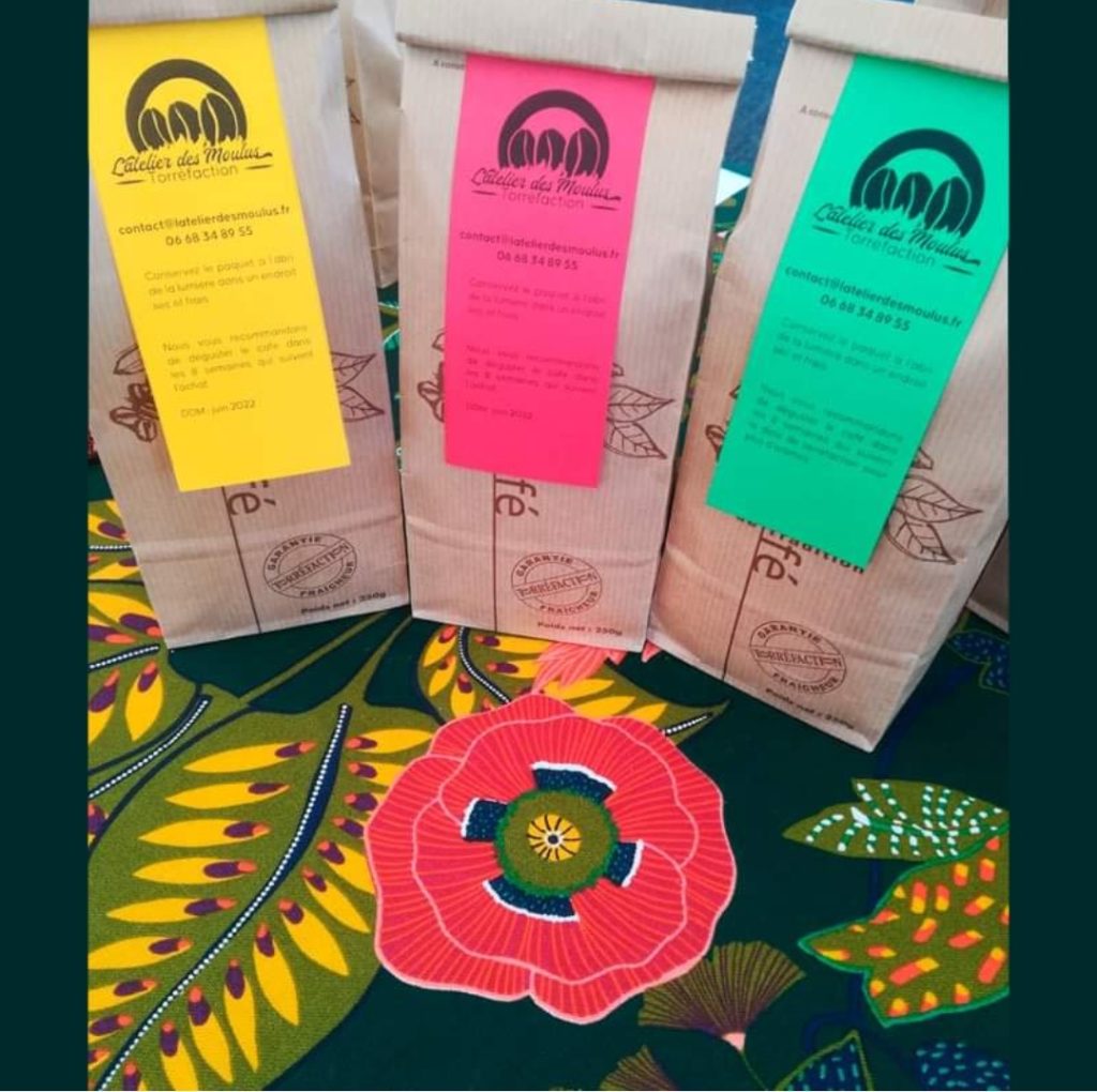 Le café de l'atelier des moulus sur les marchés pour acheter du bon café à niort